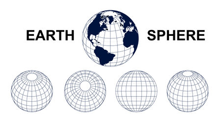 Earth Sphereのイラスト素材