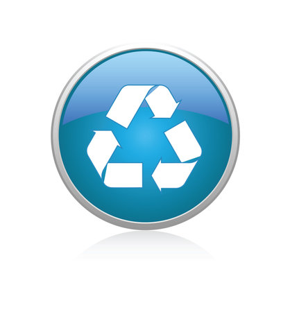 Recycle blueのイラスト素材