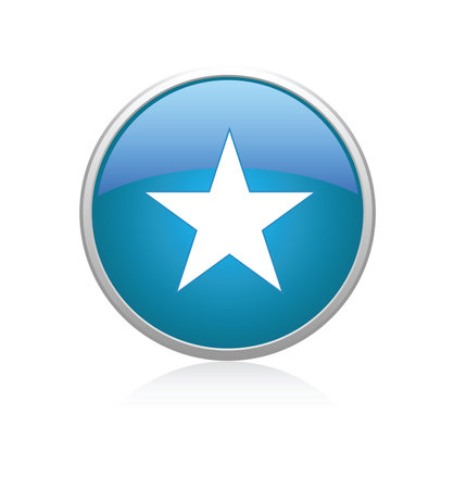 Blue starのイラスト素材