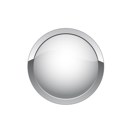 Single button messageのイラスト素材