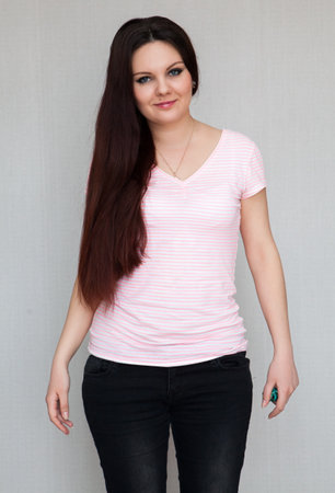 Portrait of a girlの写真素材