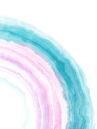 Abstract creative art painting with blue and pink colors, acrylic hand painted marble texture, abstract ocean. Modern art. contemporary art.の写真素材