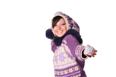 Attractive girlの写真素材