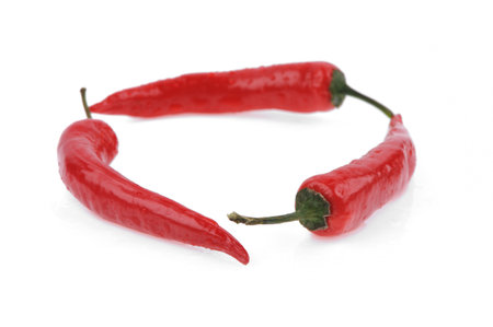 red peppersの写真素材