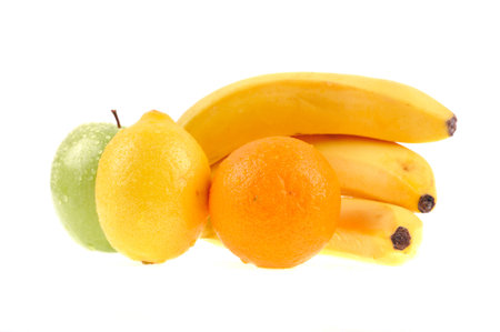 set of different fruitsの写真素材