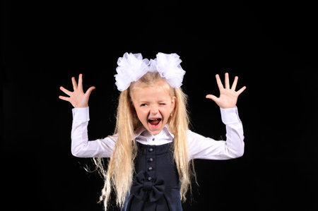funny schoolgirl
の写真素材