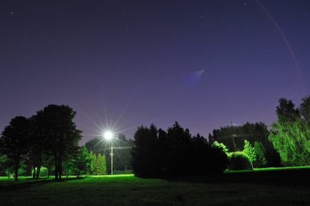 Night landscapeの写真素材