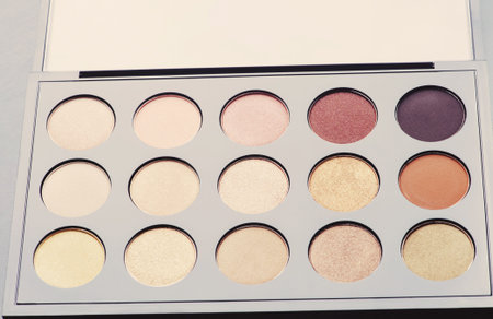 professional cosmetics for make up on black backgroundの写真素材