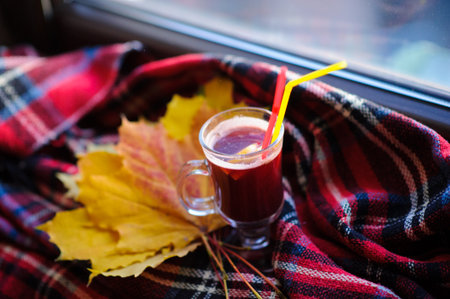 Autumn mulled wineの写真素材