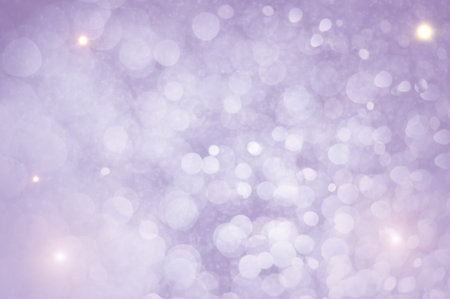 abstract purple background with bokehの写真素材