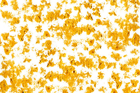 Abstract golden shiny texture. Textured background, hand drawn stock illustration, brush stroke. For design template, banner, print production, card.の写真素材