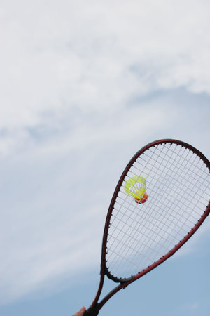 Badmintonの写真素材