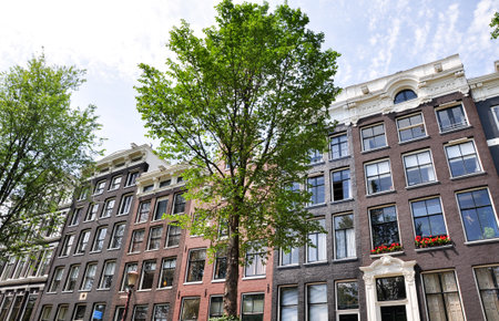 river building europe landscape architecture water boatのeditorial素材