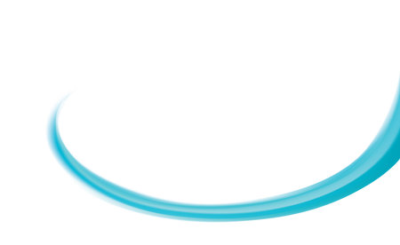 Vibrant tiffany helix rotary vertigo curvy twister moving spray bend eddy surface. Volute torsion gyration flow cool shiny pure bright celeste color with space for text in glowing white centerのイラスト素材