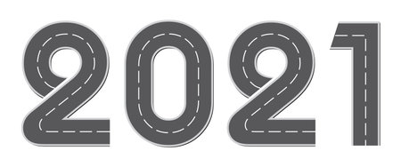 Ð¡ute kid toy trip tour mark map form figure type speed date decor concept. White line drawn abstract child calendar merry xmas eve vacation logo greet card delivery idea modern happy art style designのイラスト素材