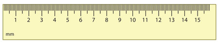 Big new modern kid ui rate ruler icon isolated on white backdrop. Freehand outline ink hand drawn...