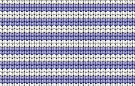 Vector seamless pattern. Abstract ornamental background in form of a knitted fabric with white and red stripesのイラスト素材