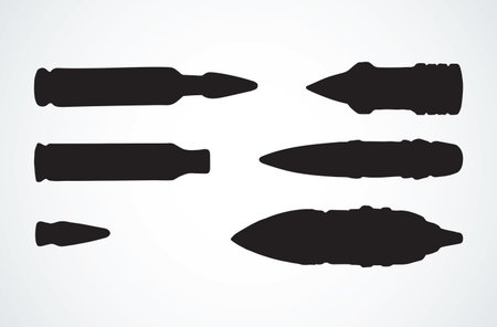 Surface defense anti aircraft launcher long range system device on white background.のイラスト素材