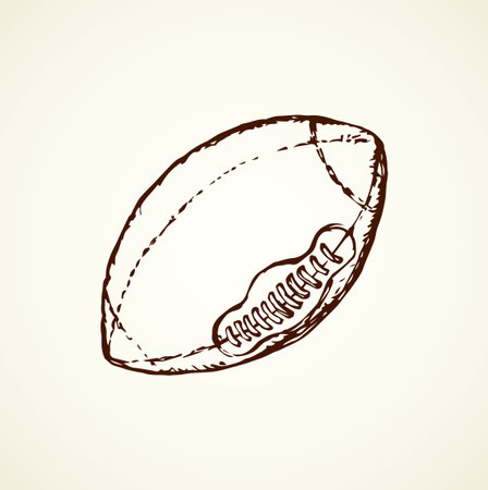 American football illustration background.のイラスト素材