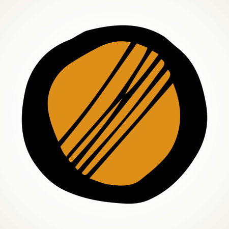 Public alert danger europe ban way nullif mark white plate badge logo element set. Outline hand drawn abstract simple flat ring border allow attent label object design sketch. Doodle art cartoon styleのイラスト素材