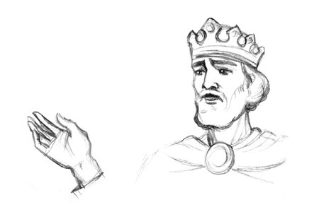 Outline black ink hand drawn noble elegant age brave legend myth faith story hero concept. Romantic luxury male guy hair icon sign picture art engrave cartoon doodle style light white paper text spaceの写真素材