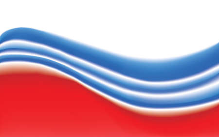 Closeup light soft blur shiny color water paint fluid liquid unity curvy line spiral shape view text space. Empty modern web art twirl air twist mix Europe war concept state effect decor design cardのイラスト素材