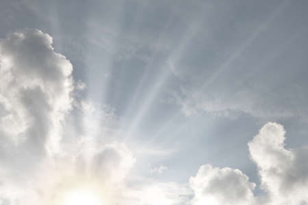 Spring closeup clear high rain nebulosity day scene azure color winter fume steam wind gale skyscape vapor art style. Bright gray rainy gloomy windy stormy blur soft empty blank text space panoramaの写真素材
