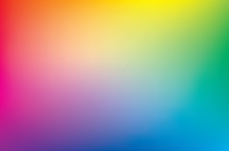 Cute simple modern trendy view vibrant fun joy shiny glow red blue mix paint draw tile. Funny sky textile light empty text copyspace faded festival fabric poster card digital web decor icon sign ideaのイラスト素材