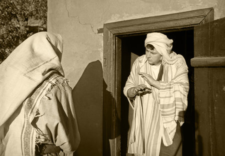 angel jew travel male beggar beg ask room night motel inn visit age upset forbid stop cloth disturb...