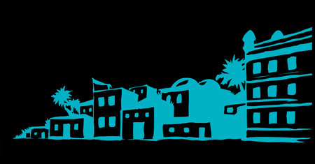 Vintage age egypt cairo orient desert biblic wall palm tree oasis scene text place white sky scenic view. Outline hand draw asian iran oman symbol sketch retro graphic line cartoon art vector styleのイラスト素材