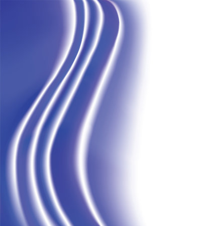 Closeup sea aqua glow pure light grey color curvy whirl ripply eat food creme stripe shape view text space. Empty web art concept blank twirl blend cold ice air twist spiral mix effect art design cardのイラスト素材