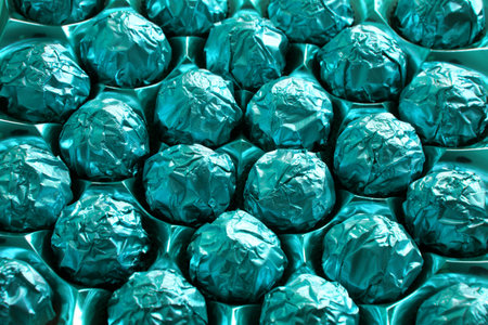 Abstract cute happy glow shine wrap sugar pile heap date break cafe romantic wed love party dark black festive backdrop design. Close up top view old retro many fresh lot taste meal desire packの写真素材