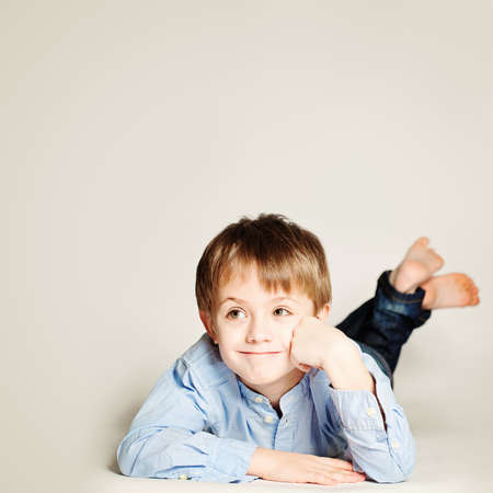 Cute Smiling Child.の写真素材