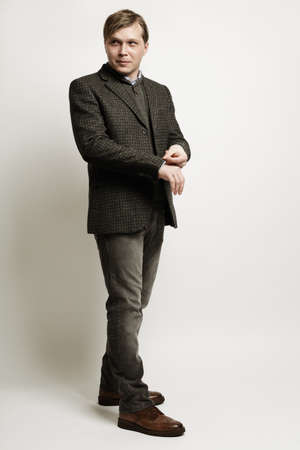 Fashion man, portraitの写真素材