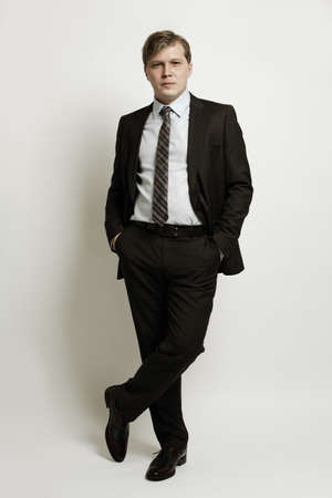 Successful man - businessman, portraitの写真素材