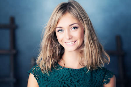 Young Smiling Woman.の写真素材