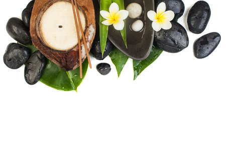 spa tropical objects with aroma healthy salonの写真素材
