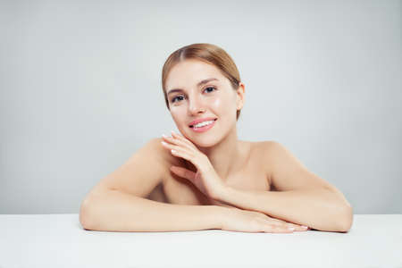 Beautiful spa model womanの写真素材