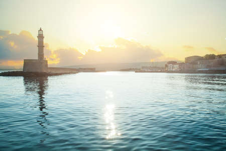 The lighthouse of Chania - Crete, Greece