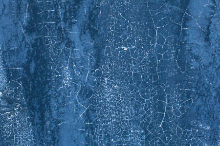 Old dark blue textures wall background. Perfect background with space.の写真素材