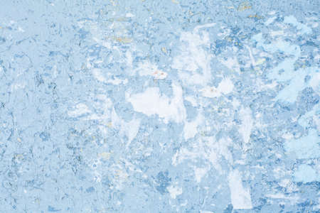 Old blue textures wallの写真素材