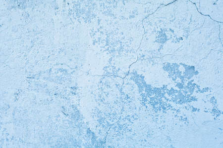 Old blue textures wallの写真素材