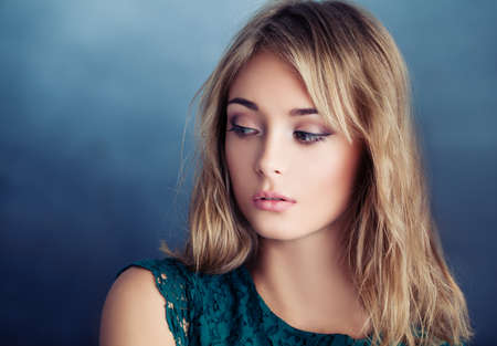 Young Woman. Healthy Skin, Cute Faceの写真素材
