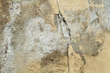 Old grunge textures wall with crack. Perfect background with space.の写真素材