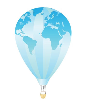 Picture balloon on white background  Vector のイラスト素材