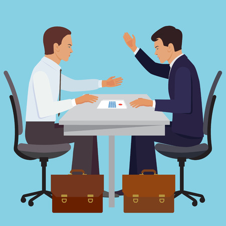 Partnership design concept set with negotiations deal collaboration investment flat icons isolated vector illustrationのイラスト素材