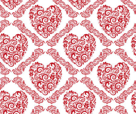 Vector ornamental hand drawing decorative background. Ethnic seamless pattern ornament. Vector pattern.のイラスト素材