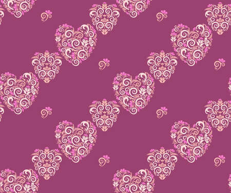 Vector ornamental hand drawing decorative background. Ethnic seamless pattern ornament. Vector...