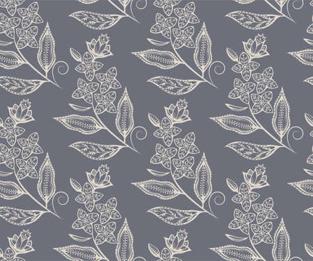 Vector ornamental decorative background. Ethnic seamless pattern ornament. Vector pattern.  のイラスト素材