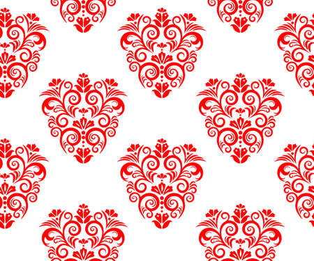 Vector ornamental hand drawing decorative background. Ethnic seamless pattern ornament. Vector pattern.のイラスト素材
